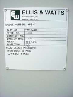 Ellis & Watts HPB 1 Water To Air Heat Exchanger  