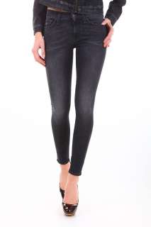 SEVEN for all MANKIND JEANS Skinny Gwenevere Schwarz BAHA Roxanne 