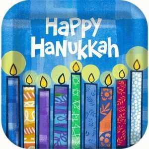  Hanukkah Lights 7 Cake/Dessert Plates (8 ct) Health 
