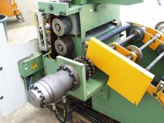 Bandanlage HMS Vorschub Richtmaschine Haspel 400 x 6 mm  