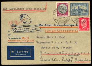 Si229   GERMAN ZEPPELIN FLIGHT COVER  