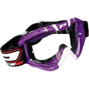  Pro Grip 3400 Duo Race Line Goggles   Purple Automotive