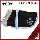 HV Polo Crown Hunde Fleece M​antel black Gr. M