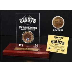  AT&T Park San Francisco Giants Infield Dirt Coin Etched 