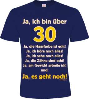 FUNSHIRT Geburtstag T Shirt 18 20 30 40 50 60 Rentner OLDTIMER S M L 