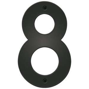 Blink Contemporary House Number in Black   8  Toys & Games   
