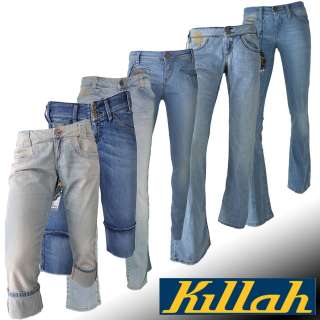 Killah Damen Jeans W24 W34 Eke, Peach, uvw. NEU Orginal  