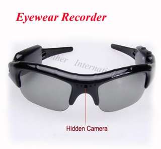 TF Card Sunglasses DVR Mobile Eyewear Recorder Mini Camera DV