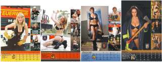 FEUERWEHRKALENDER 2012 MIT ORIGINAL DEUTSCHEN FEUERWEHRFRAUEN  