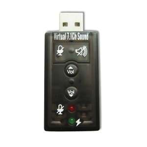    USB 2.0 to 3d Audio Sound Card Adapter Virtual 7.1 CH Electronics
