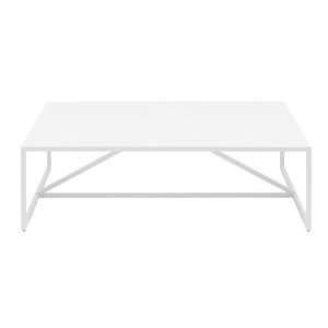  Strut Square Coffee Table in White by Blu Dot