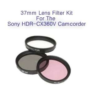   Filter Kit for the Sony HDR CX360V Handycam Camcorder