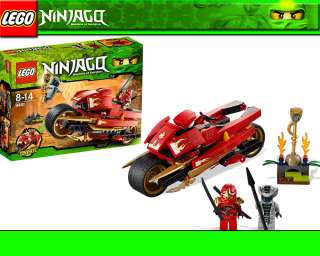 LEGO Ninjago SET 9440 + 9441 Schrein der Giftnattern & Kais Feuerbike 
