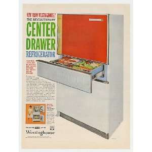   Center Drawer Refrigerator Print Ad (6996)