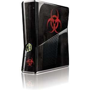  Skinit Biohazard Red Vinyl Skin for Microsoft Xbox 360 