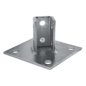  Unistrut 1 5/8 Post Base P2072aeg, Electro Galvanized 