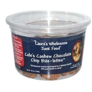Lauras Mint Cookie Cashew Butter Chip, Size 6.5 Oz (Pack of 6 