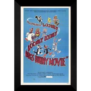   The Looney Looney Bugs Bunny 27x40 FRAMED Movie Poster