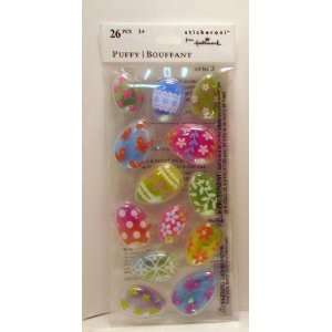    Hallmark Easter ESS3066 Easter Egg Puffy Stickers 