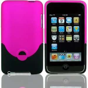  Apple Ipod Touch 2G Hard Case Pink + Screen Guard Cell 