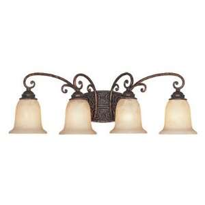   Collection Burnt Umber 30 Wide Bathroom Wall Light