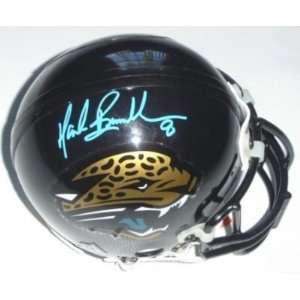  Mark Brunell Autographed Jacksonville Jaguars Authentic Mini Helmet 