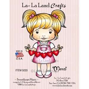    La La Land Crafts Ruffles Marci Rubber Stamp Arts, Crafts & Sewing