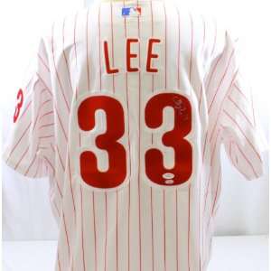   Cliff Lee Jersey   JSA   Autographed MLB Jerseys