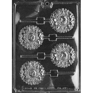 SUNFLOWER LOLLY Flowers, Fruits & Vegitables Candy Mold Chocolate