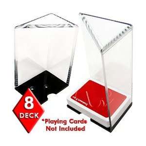   Acrylic Discard Holder With Top Smooth Rounded Edges