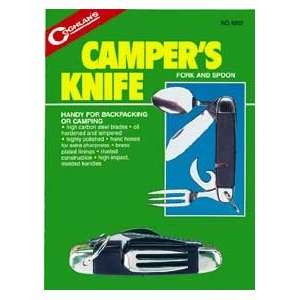  Camper Knife w/ Fork Spoon