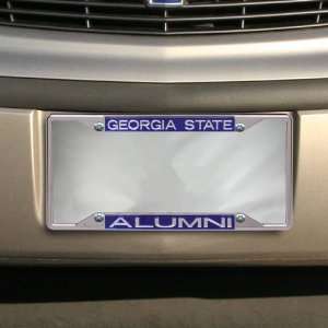  NCAA Georgia State Panthers Alumni Chrome License Plate 