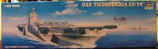 350 Trumpeter U.S.S TICONDEROGA CV 14 Aircraft Carrier *MINT*  