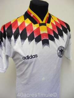 GERMANY 1994 HOME adidas FOOTBALL SOCCER SHIRT JERSEY TRIKOT SMALL 