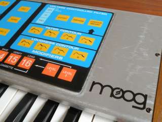 MOOG Source   Vintage analog Synthesizer w/ RARE Factory Mod 