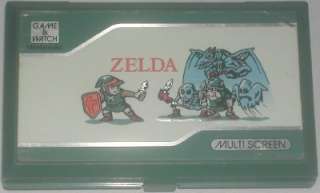 Nintendo Game & Watch Multi Screen ZL 65 Zelda 1989  