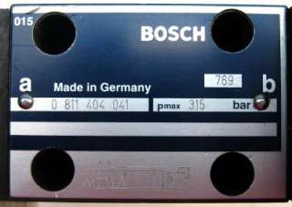 Bosch 0811 404 041 Solenoid Valve 9811232080 0811004104  