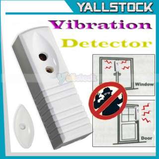 New Electronic Window Door Vibration Detector Alarm Sensor Home 