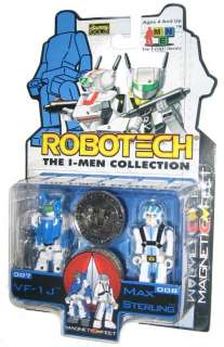 Robotech I Men VF 1J & Max Sterling Kubrick Figure Set 06100  