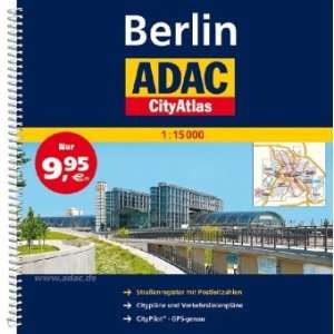 ADAC Cityatlas Berlin Straßenregister mit Postleitzahlen. Citypläne 