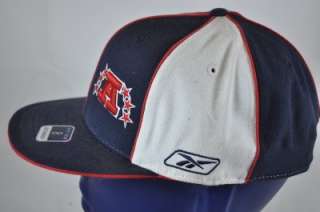   NAVY RED WHITE HOUSTON TEXANS & AFC LOGO FITTED CAP(HAT27)7 1/4  
