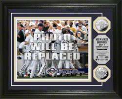 Milwaukee Brewers 2011 National League Central Division Champs Silver 
