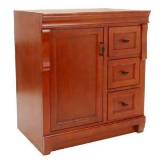 Foremost Naples 30 in. Vanity Cabinet Only in Warm Cinnamon NACA3021D 