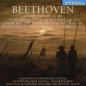 Beethoven Chorfantasie Op. 80 u.a. Franz Konwitschny, Gol, Ludwig 