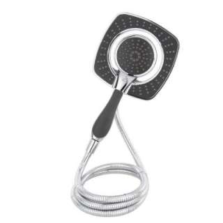   Showers In One 5 Spray Handshower/Showerhead Combo in Chrome with Hose