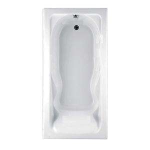 American Standard Cadet 6 ft. Acrylic Bathtub with Reversible Drain in 