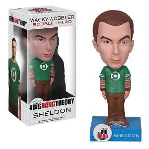 The Big Bang Theory Bobble Head Sheldon Cooper, Green Lantern  