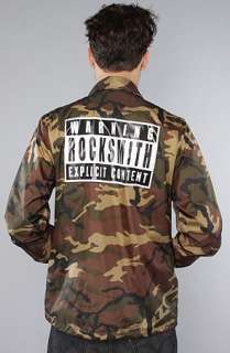 rocksmith the explicit coach s jacket in camo this product is out of 