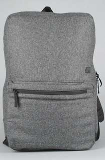 Hex The Varsity Source Backpack in Charcoal Wool  Karmaloop 