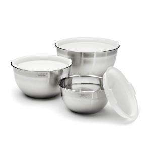 Cuisinart Mixing Bowls with Lids (Set of 3) CTG 00 SMB at The Home 